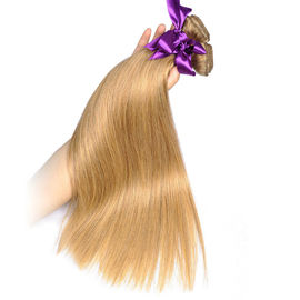 중국 착색된 브라질인 옴버 머리 직물 씨실 #27 색깔 똑바른 처녀 머리 연장 협력 업체