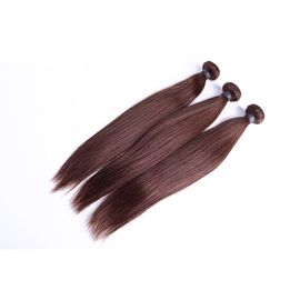 중국 페루 인간 처녀 옴버 머리 직물 색깔 #4 암갈색 브라질인 머리 협력 업체