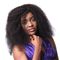 7A 급료 흑인 여성을 위한 처리되지 않은 인간 처녀 머리 페루 아프로 비꼬인 곱슬머리 협력 업체